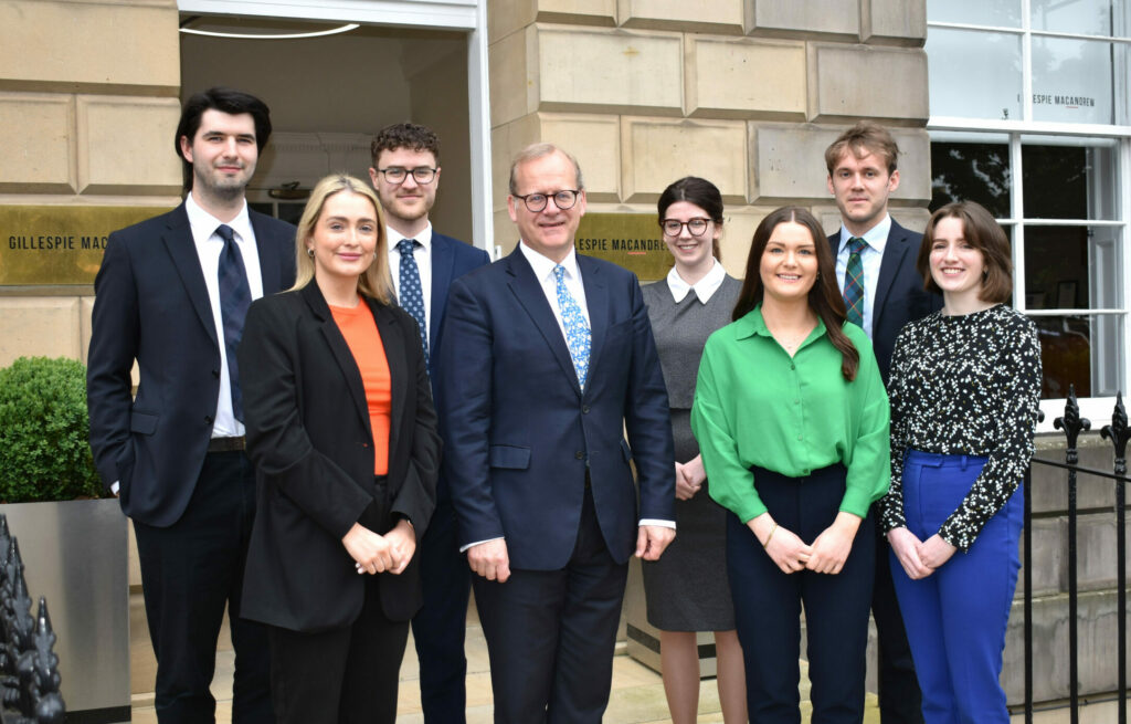 Gillespie Macandrew appoints seven newly qualified solicitors