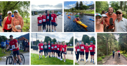 Gillespie Macandrew take on the Great Glen Challenge